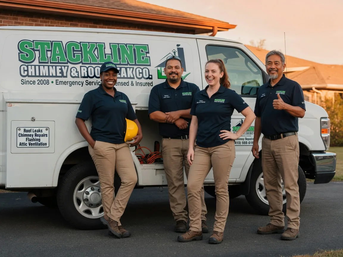Chimney flashing repair company in Toluca, IL